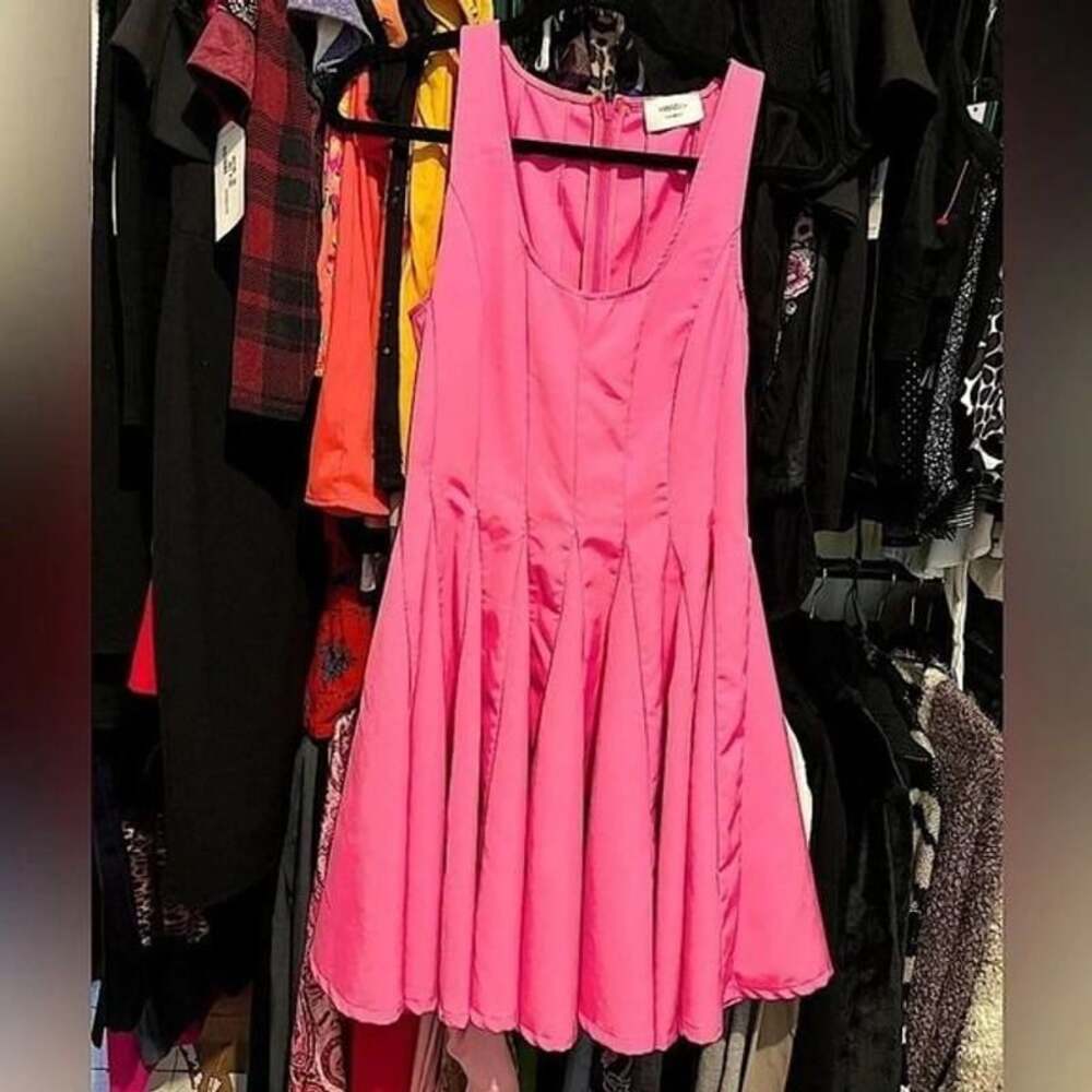 ✨ Barbie Pink Skater Dress – Size M – NWOT ✨
